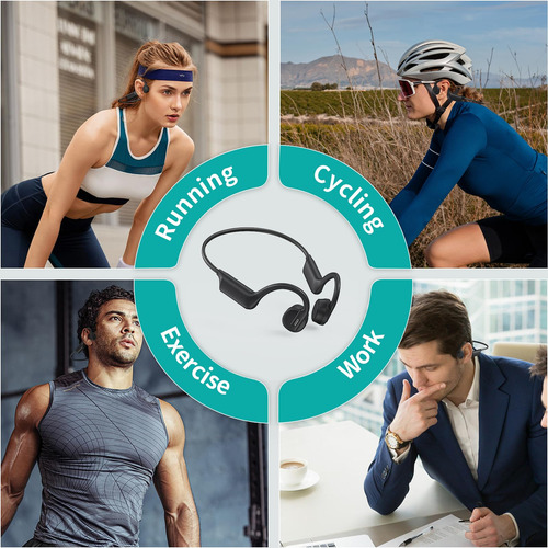 Auriculares De Conducción Ósea Eyancotoi K08 Bluetooth 5.3 N