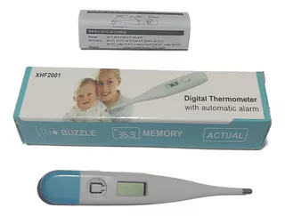 Termometro Digital Económico Buzzle Xhf2001 Alarma 10 Piezas