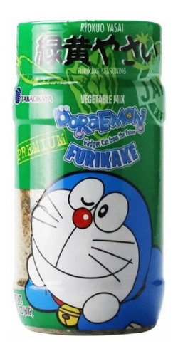 Doraemon Furikake Sazonador De Vegetales Mixtos 60g Arroz