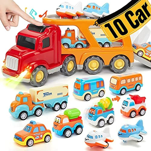 Hahaland Car Toys Para Niños De 2 Años Juguetes Para Niño