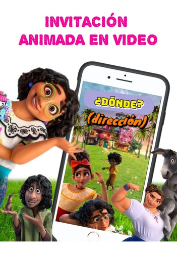 Encanto - Video Animado Para Invitación De Cumple 