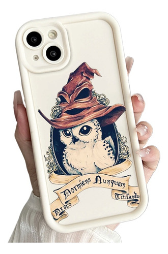 Varita Cónica Cool Night Owl Potter Para iPhone 15, 14, 13,