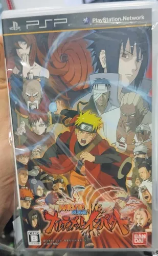 Jogo Mídia Física Naruto Shippuden Kizuna Drive Psp - Nc Games