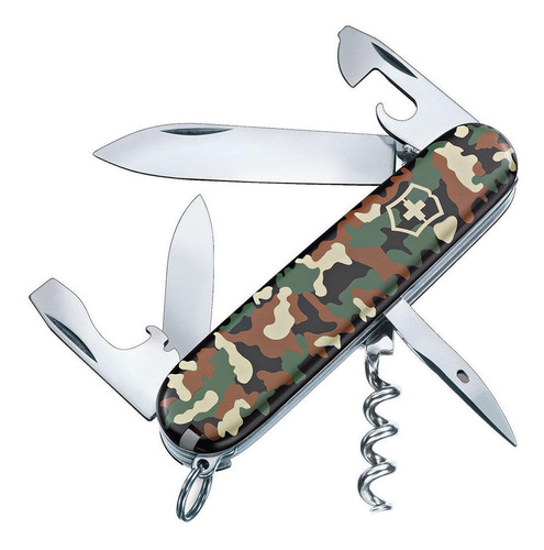 Navaja Spartan Color Camuflaje Verde Victorinox