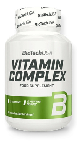 Vitamin Complex - Biotech Usa - 60 Capsulas 