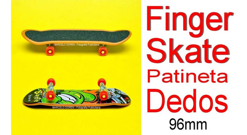 Skate Patineta Fingerboard ( Dedos) Tipo Tech Deck 96mm