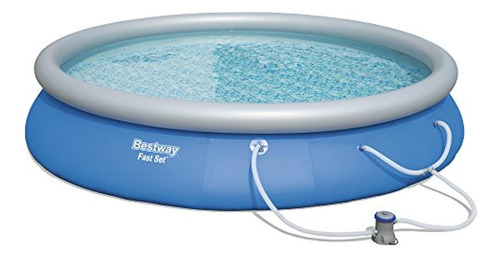 Bestway 57267e Juego De Piscina Sobre El Suelo Redonda Infla