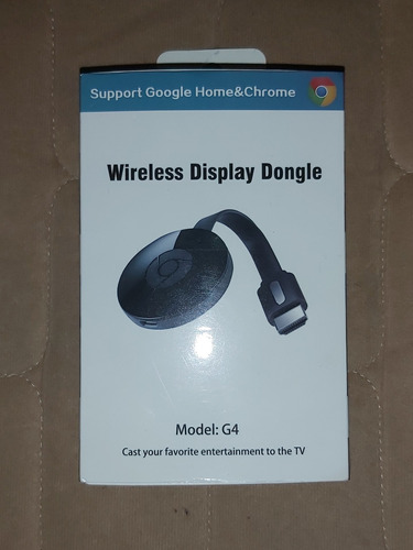 Google Chromecast Wireless Display Dongle Model G4