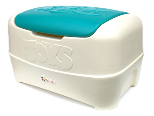 Imagen 5 de 6 de Baul Porta Juguetes Rotoys Con Tapa Plastico Irrompible Caja