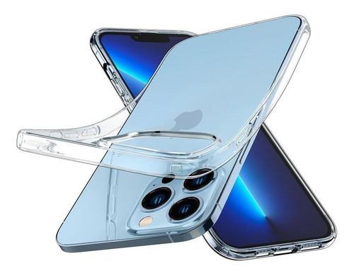Imagem 2 de 6 de Capa Spigen Liquid Crystal Clear Para iPhone 13 Pro Max 6.7'
