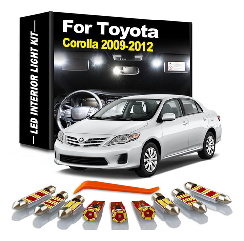 Kit Led Interior Canbus Toyota Corolla 2009 - 2012