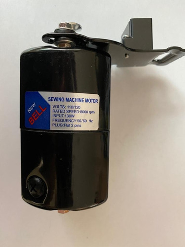 Motor Con Pedal Para Maquina Familiar Con Banda Y Tornillos.