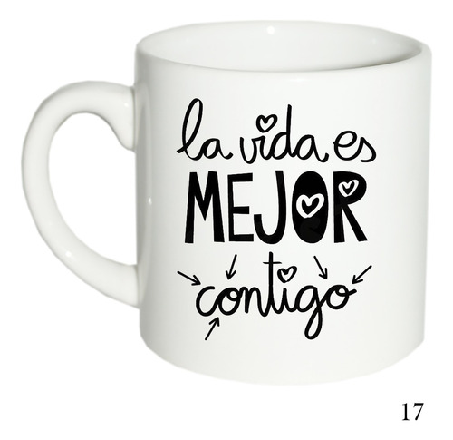 Taza Cerámica Importada Frases De Amor Regalo Personalizada