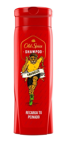 2 Pzs Old Spice Energize Shampoo 400ml