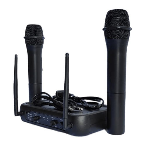 Micrófonos Parquer WR-368VR dinámico cardioide negros