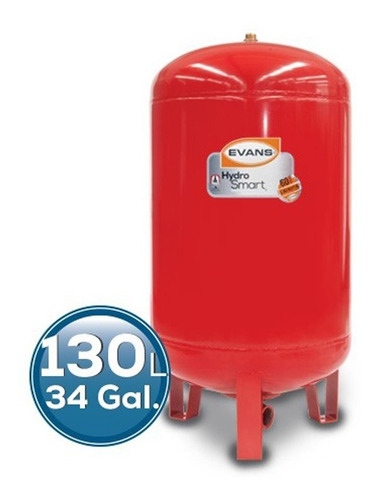 Tanque Hidrocel Vertical Evans Eqth-130ve De 130lts 10600974