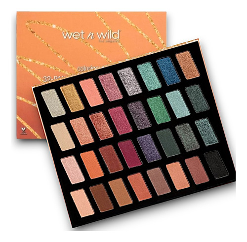 Paleta De Sombras Wet N Wild Coloricon 32 Pan Eyeshadow