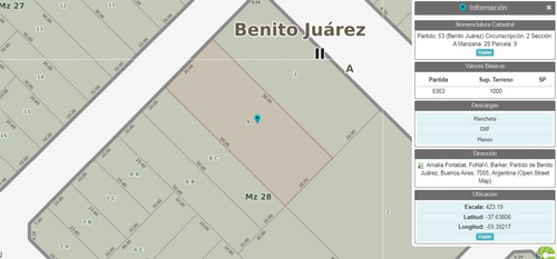 Imagen 3 de 7 de Venta Lote Barker Calle Machado & Fortabat