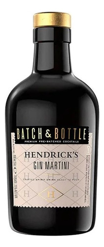 Gin Hendricks Martini Batch & Bottle Plaza Serrano