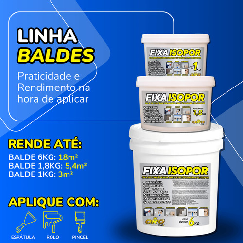 Super Cola De Isopor, Eps P/ Isolamento Térmico Telhados 6kg
