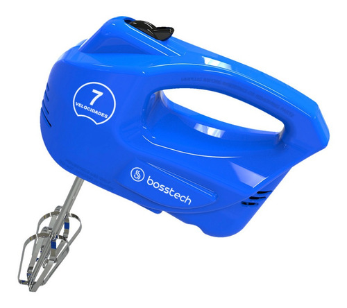Batidora De Mano Bosstech M1 200 Watts 7 Vel Con Batidores