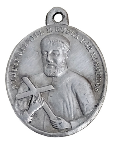 Medalla San Vicente De Paul Y El Beato Juan Gabriel Perboyre (Usado)