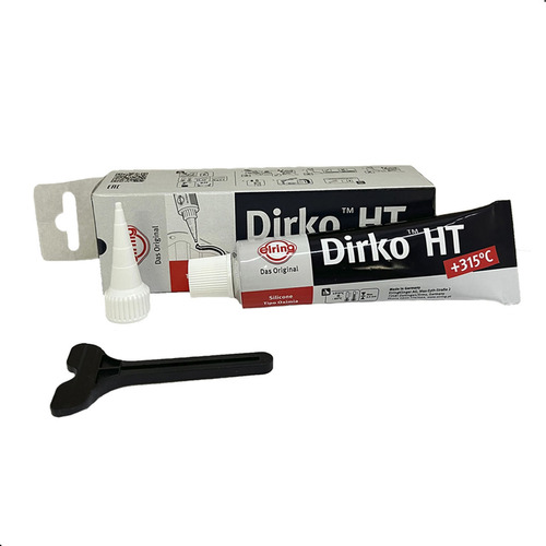 Cola Silicone Alta Temperatura Elring Dirko Ultra Black