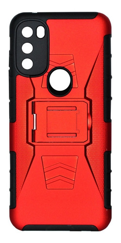 Funda Moss Uso Rudo 3 En 1 Colores Para Motorola Moto G71 5g