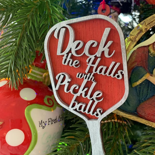 Decora Los Pasillos Con Pickleballs Para Navidad, Perf