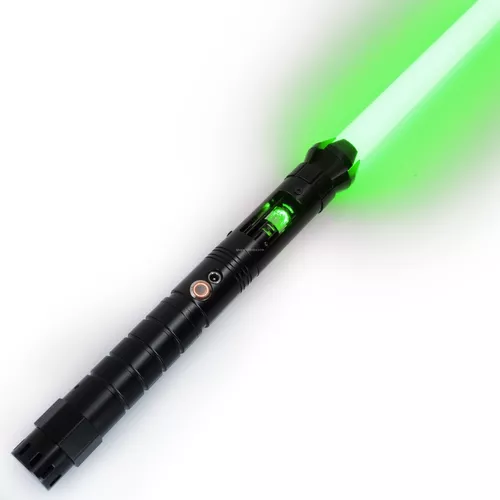 Ki-gon-espada láser De Metal para niños, sable De Luz LED, 12 colores, 6  juegos