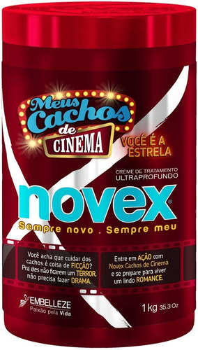 Novex Meus Cachos De Cinema Crema De Tratamiento De 1kgr.