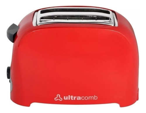 Tostadora Ultracomb 750w To4005 Color Rojo