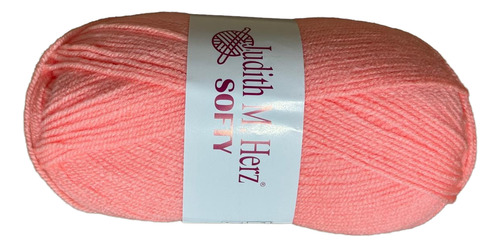 Lana Judith Ovillos X 100 Grs C/u Modelo Softy Lana Fina Salmon 12010