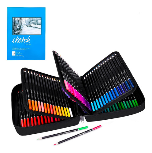 Set 120 Lapices De Colores Arte Profesional Sketch Estuche