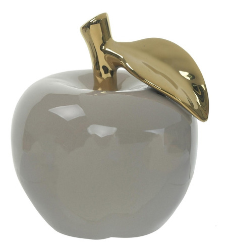 Figura Decorativa Manzana Clemont Ocre