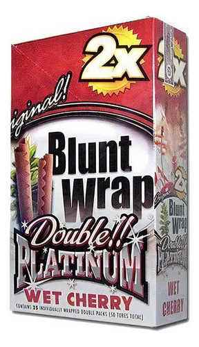 Blunt Wrap X25 Display Sabores Sabor WET CHERRY