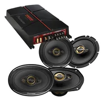 Comprar Combo Pioneer Parlante 6 1688 + Parlante 6x9 6978 + Potencia
