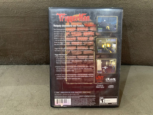 Jogo Original De Ps2 Trigger Man Completo (Usado)