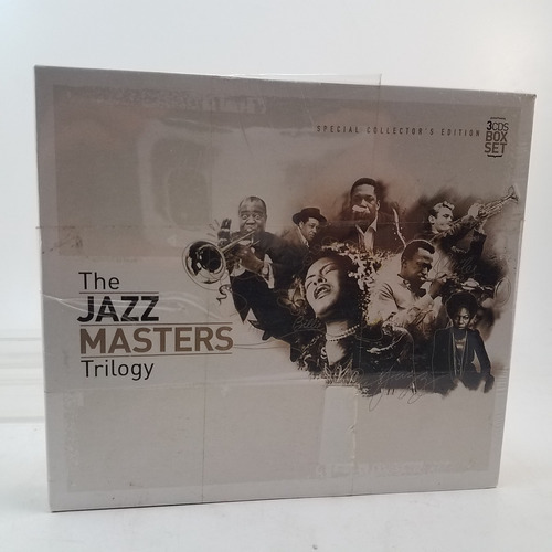 The Jazz Masters Trilogy - Cd Triple Sellado Coltrane Davi 