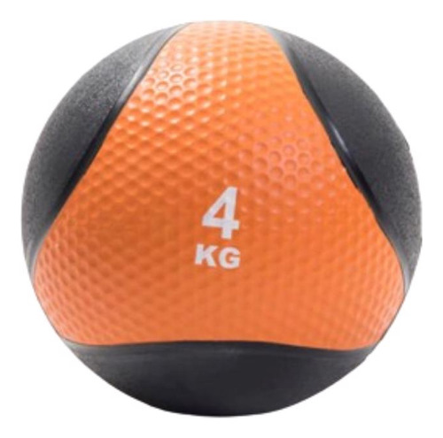 Pelota Medicine Ball 4kg Con Pique Peso Funcional Crossfit