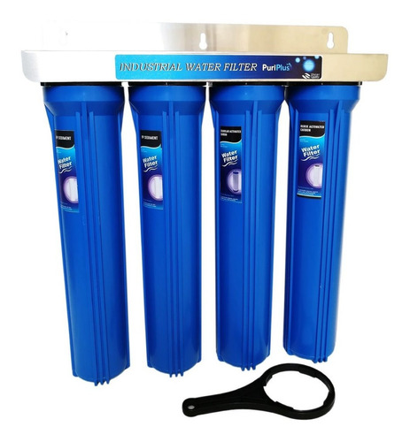 Sistema Filtro Purificadorde Agua 4 Etapas 20 Pulgadas Slim 