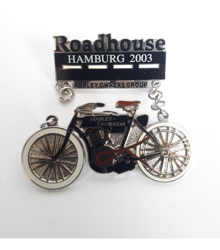 Pin Harley Davidson Original  Owners Group Hamburgo 2003 