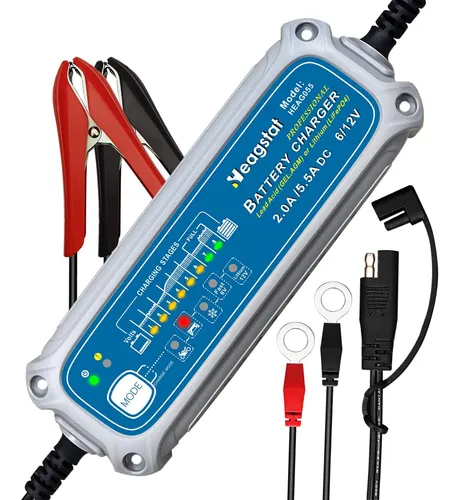 comprar Cargador Y Mantenedor De Batería Automático De 2\u002F5,5 A, 6 V\u002F