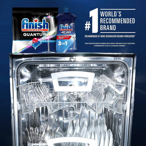 Finish Quantum 50 Pastillas Lavavajillas Detergente