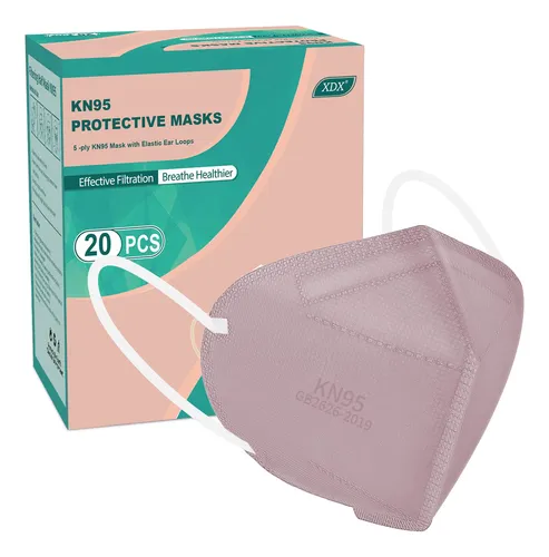 comprar Xdx Mascarillas Kn95, Mascarillas Rosas Envueltas Individual