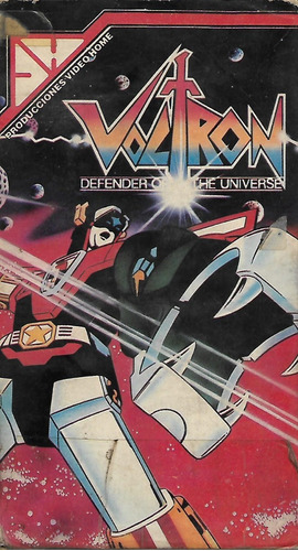 Voltron Defensor Del Universo Vhs Original Español Latino