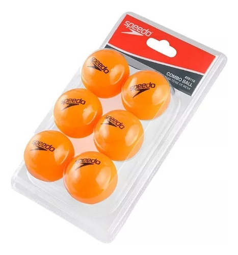 Kit 6 Bolas De Ping Pong Speedo