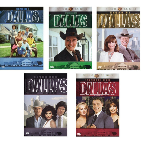 Dallas Temporadas 1 2 3 4 5 Serie De Tv En Formato Dvd