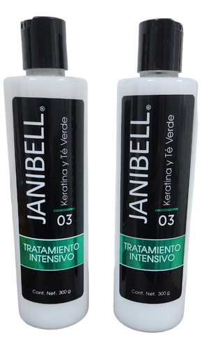 Tratamiento Intensivo Keratina Y Te Verde Janibell 2pza