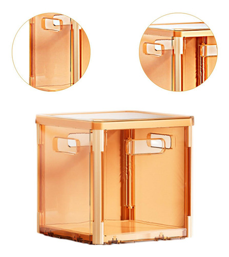 Organizador De Almacenamiento En Forma De Cubo, Naranja